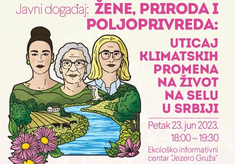 Panel diskusija o uticaju klimatskih promena na život na selu u Srbiji Javni dogadjaj fotogenic 768x536