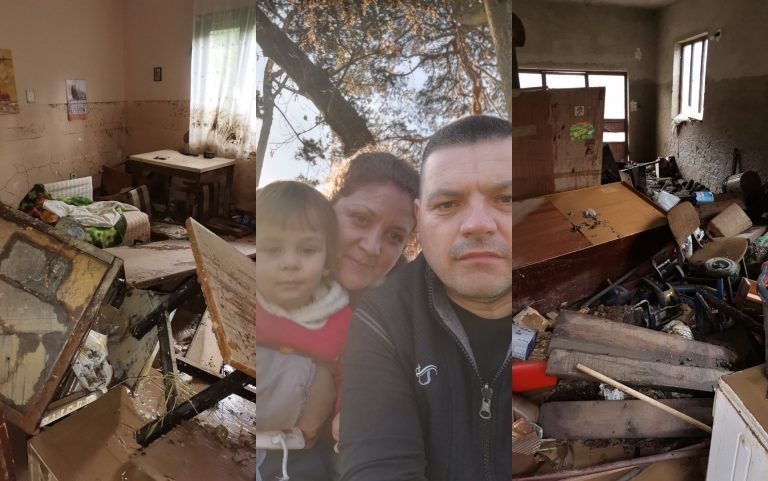 Stevanovići i dalje bez krova nad glavom, potrebna im je pomoć Poplava stevanovici 768x481