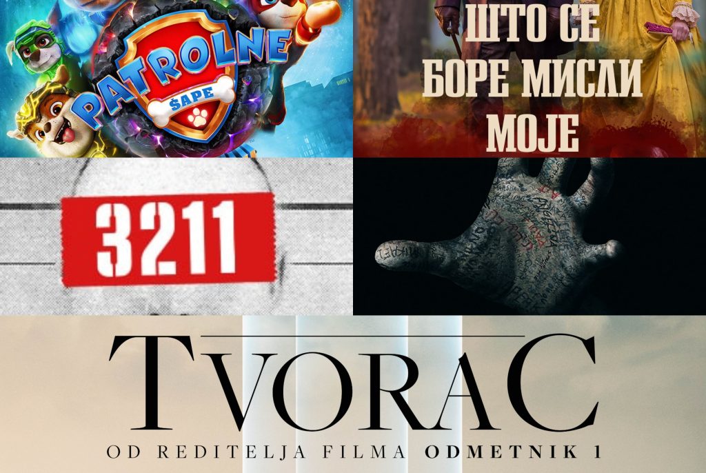Pet novih naslova ove nedelje u CINEPLEXX-u Bisokop 22.09