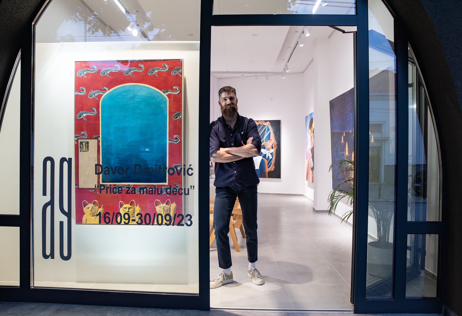 DAVOR Dmitrovic. galerija Aleksic