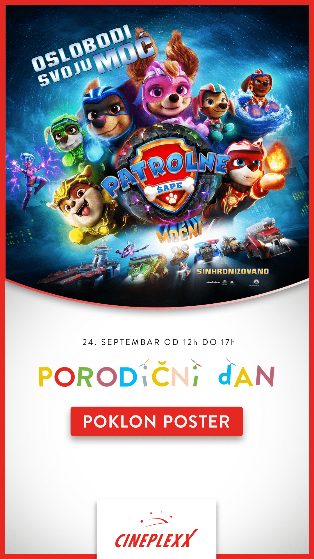 Porodični dan - Patrolne šape - Moćni