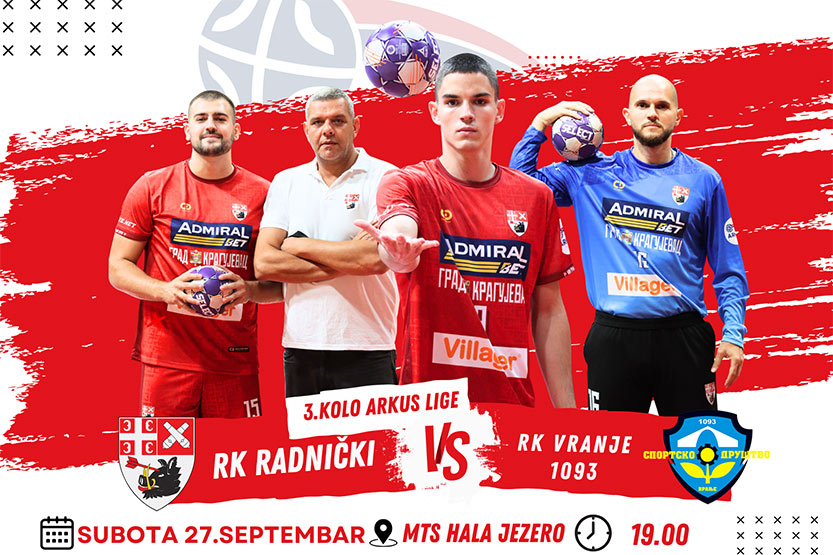 Pobeda kao imperativ za povratak na pobednički kolosek rukometaša Radničkog Rk radnicki poster