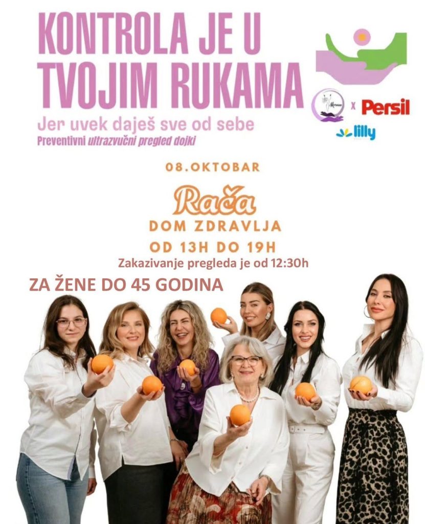 Rača: Danas besplatni preventivni ultrazvučni pregledi dojki 556010485 1257670086388541 1797376732184619656 n