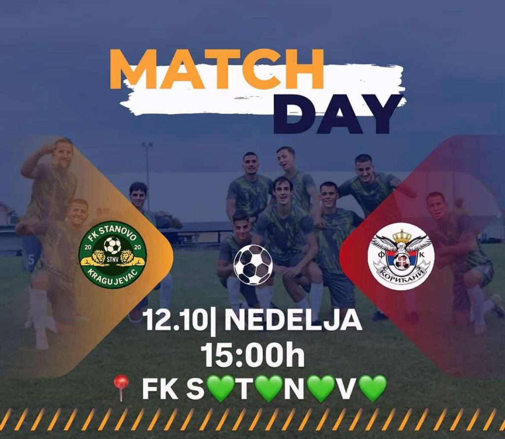 FK Stanovo dočekuje Korićane i želi ulazak u Zonu! Fk stanovo vs koricani
