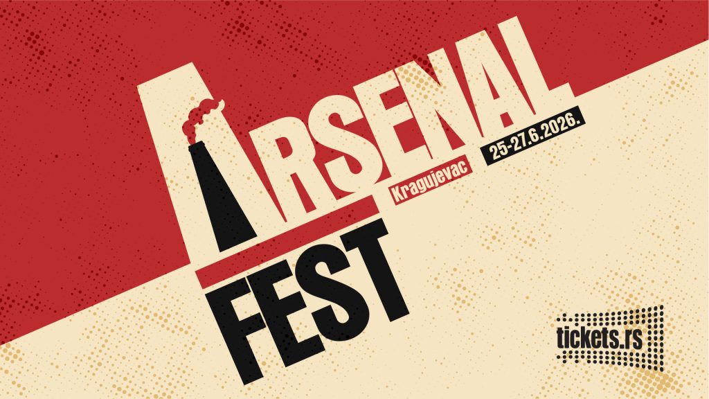 DANAS POČINJE 16. ARSENAL FEST Af. 2026 zvanicni