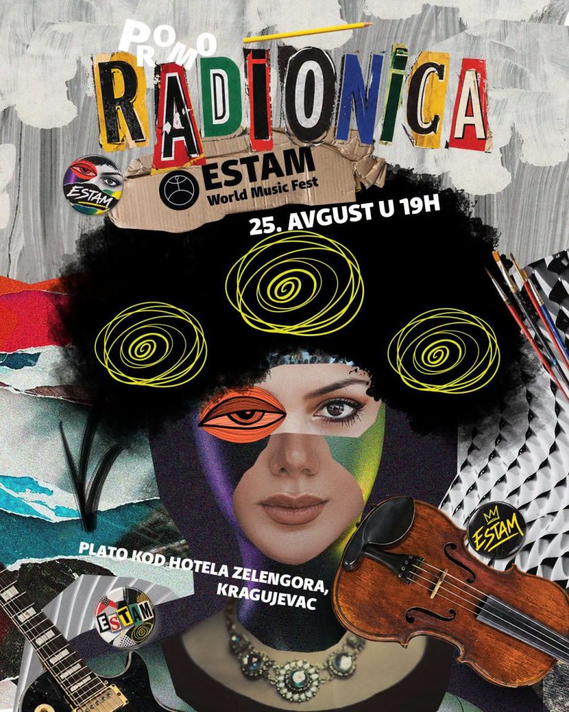 SKC: Promo radionica ESTAM World Music festivala Radionica estam wmf
